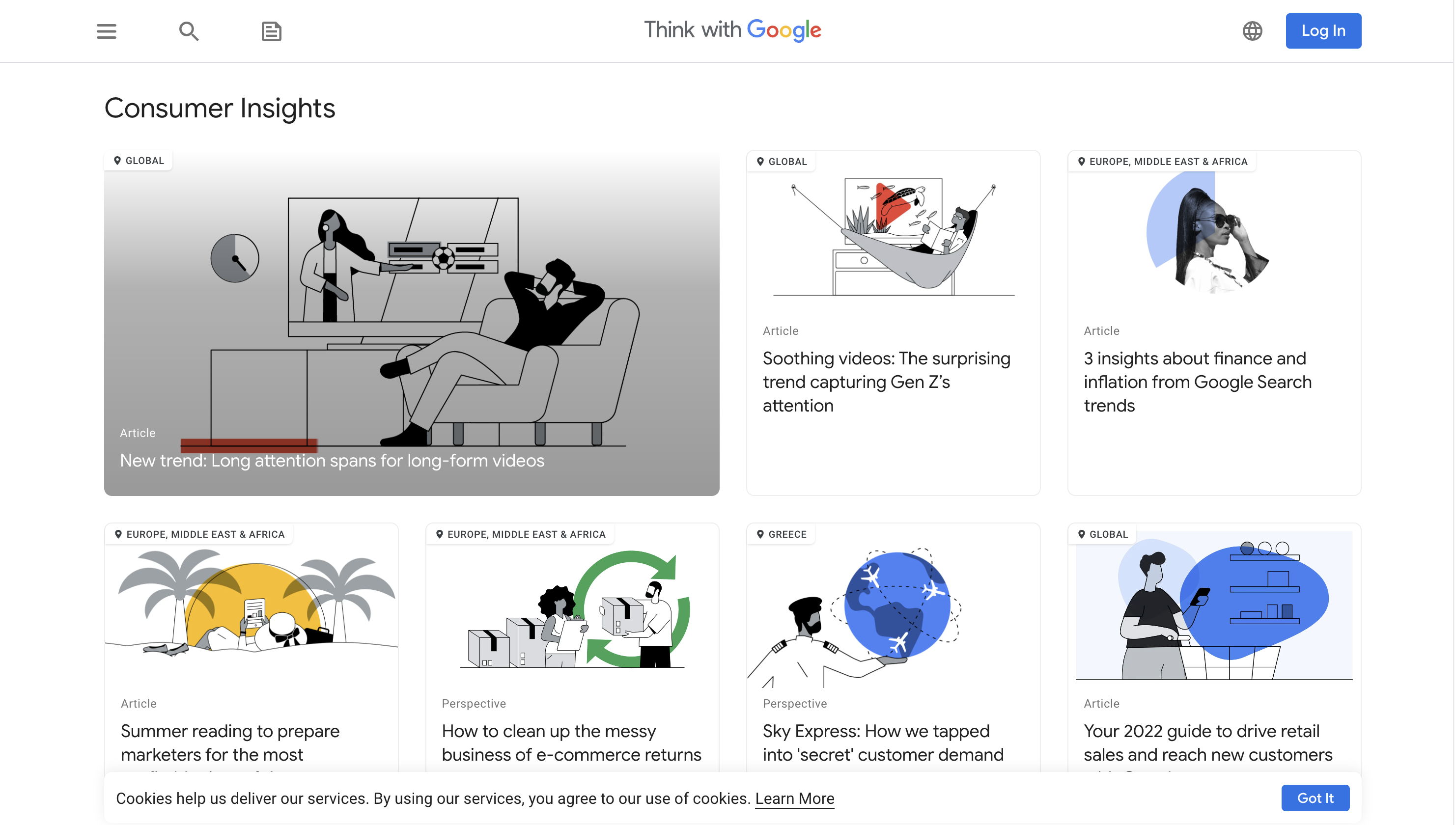 Think with Google - Consumer Insights